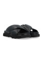 crossband-black-sandals
