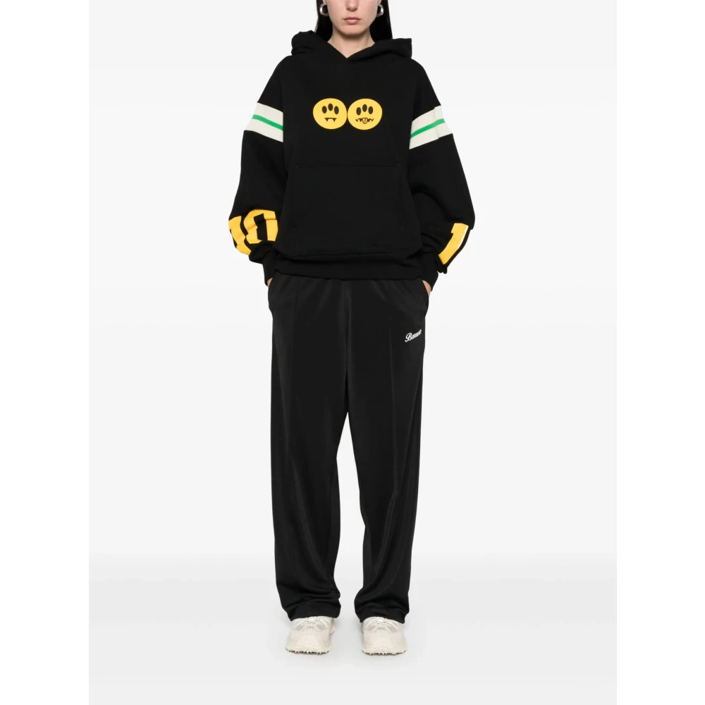 Barrow Zwarte Hoodie voor een stijlvolle uitstraling Black Heren