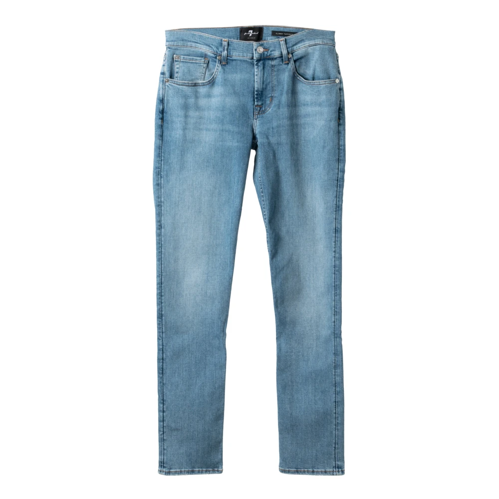 7 For All Mankind Slim-fit Jeans Blue Heren