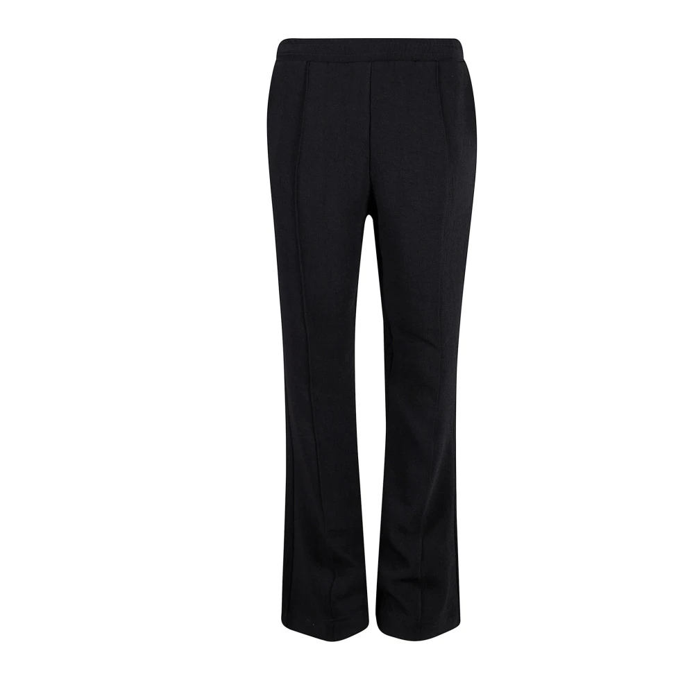 JW Anderson Casual trekkoordbroek Black Dames