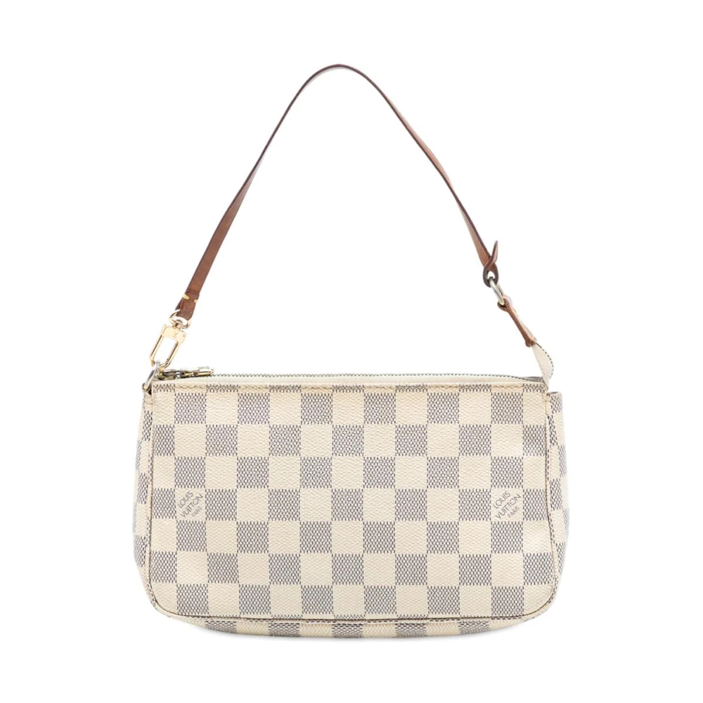 Louis Vuitton Vintage Women's White Pre-Owned Handbag