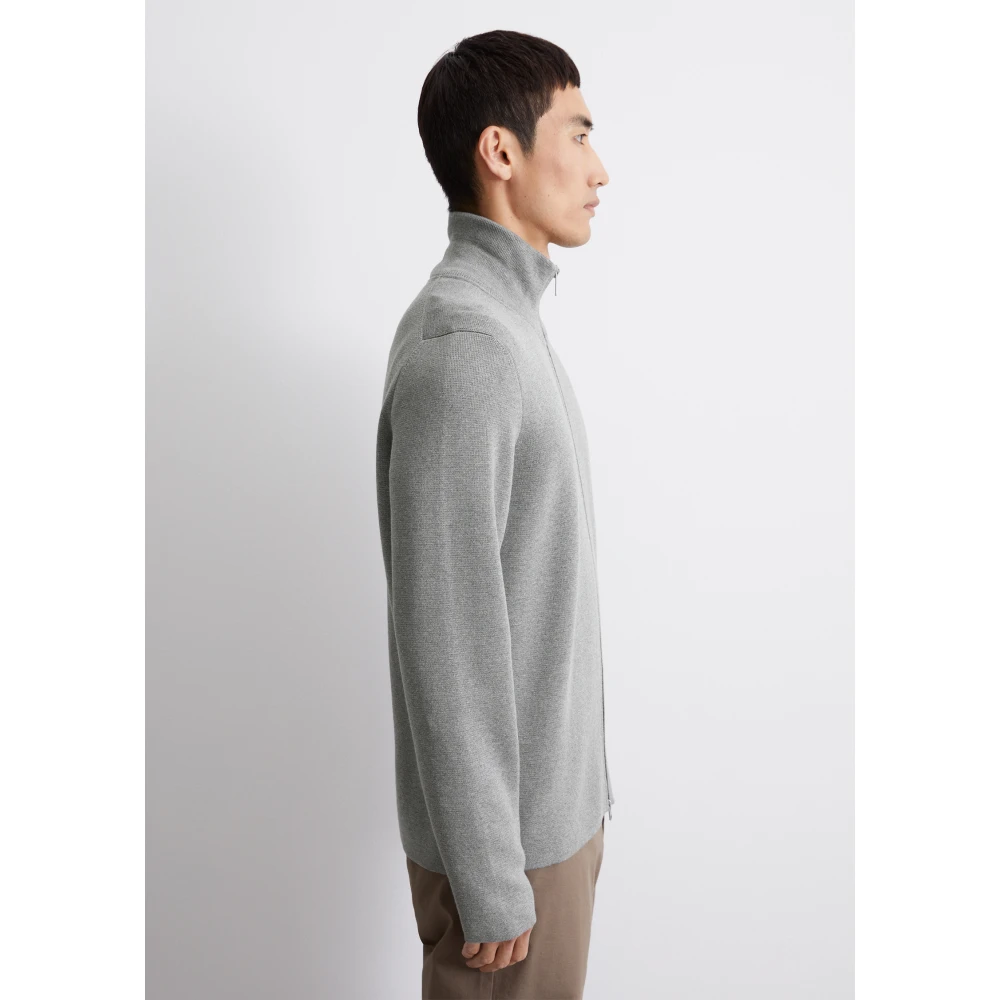 Marc O'Polo DfC ritsvest regular Gray Heren