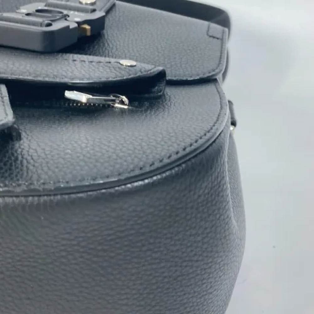 Dior Vintage Pre-owned Leather dior-bags Black Dames
