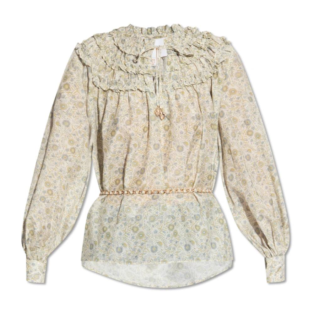 Ixiah Dahlia blouse Beige Dames