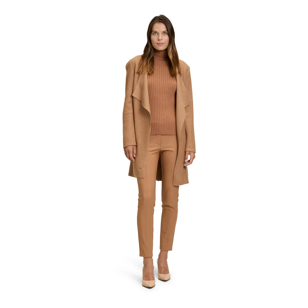 Betty Barclay Casual wollen jas Brown Dames