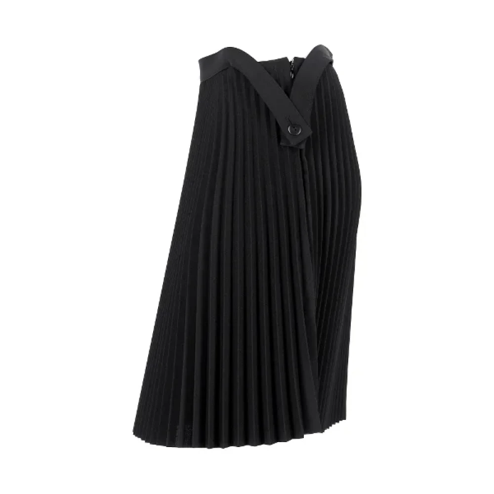 Balenciaga Polyester bottoms Black Dames