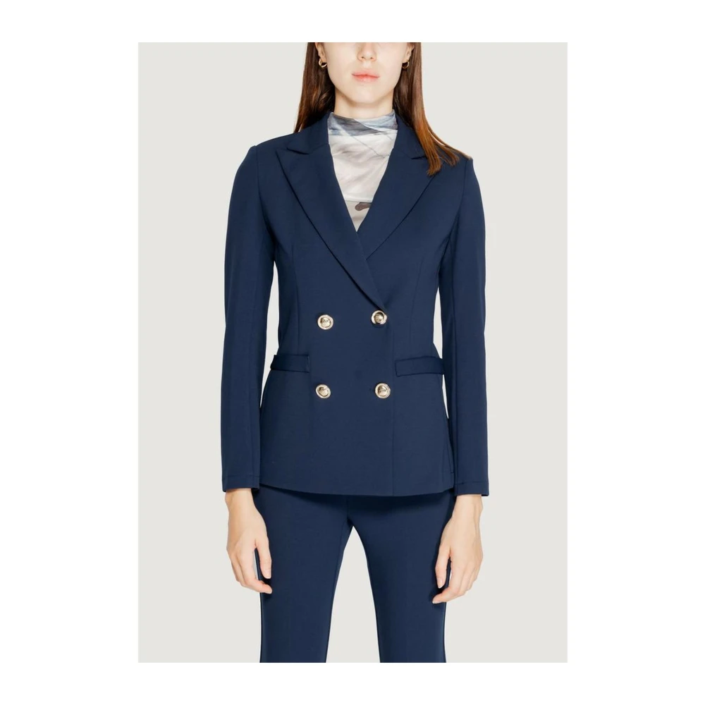 RINASCIMENTO Polyester Blazer Blue Dames