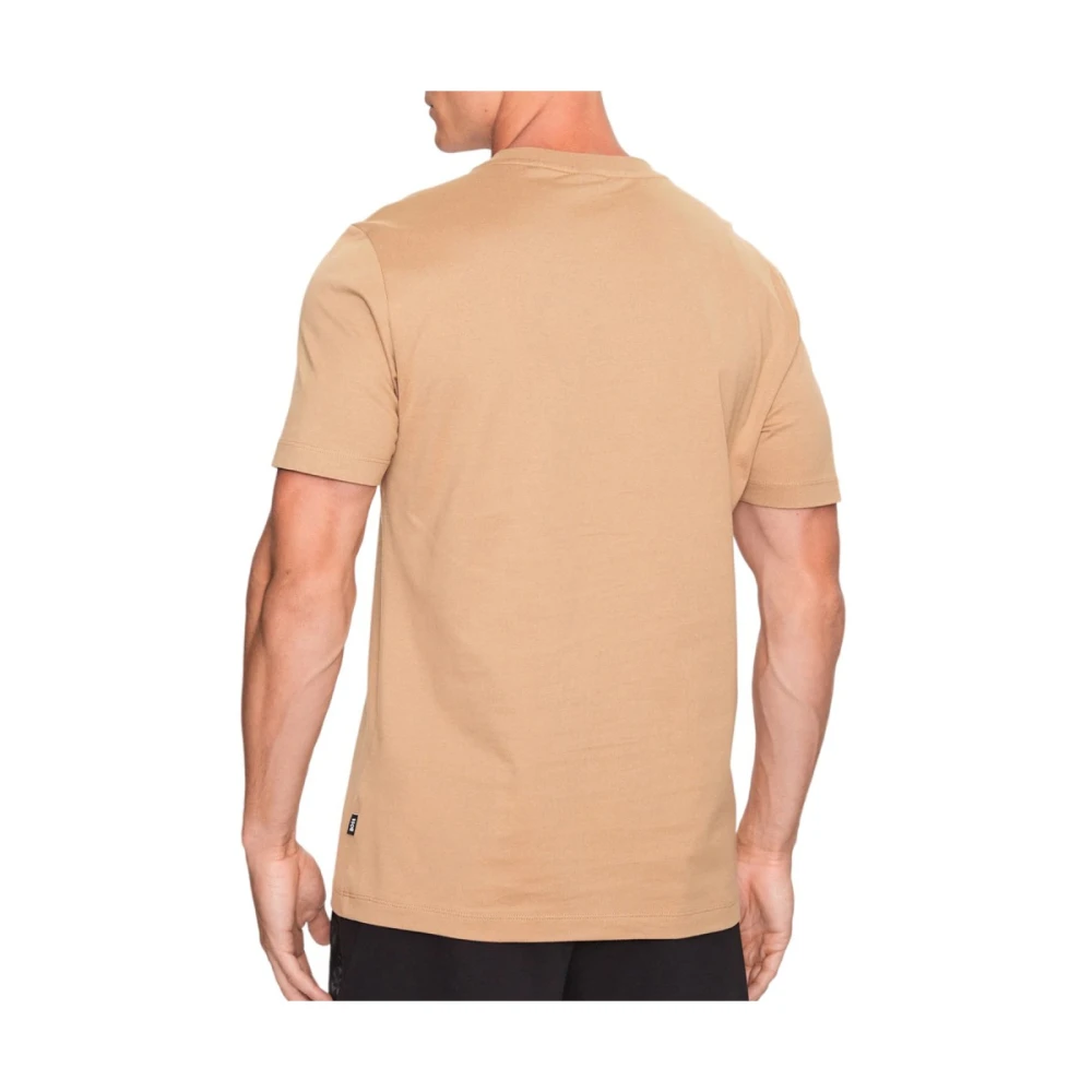 Boss Tiburt Jersey T-shirt Beige Heren