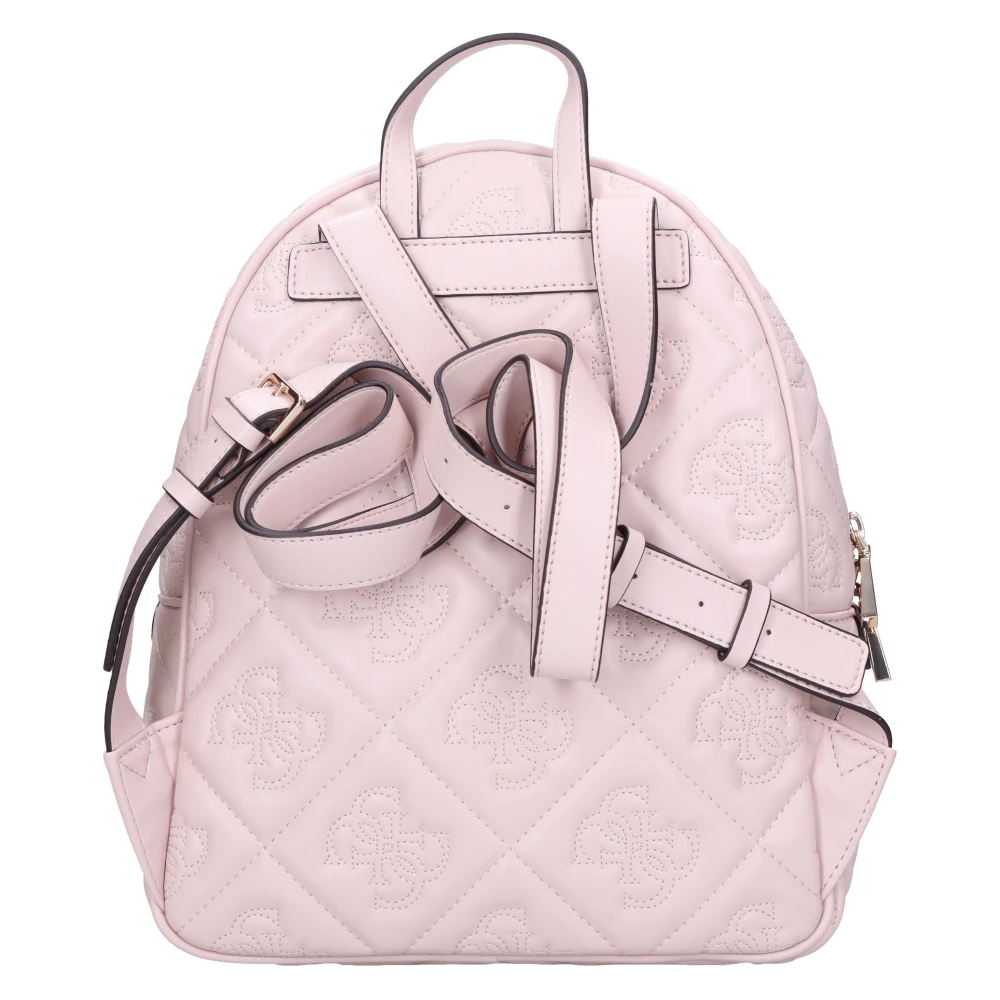 Guess Imitatie Leer Rugzak Pink Dames