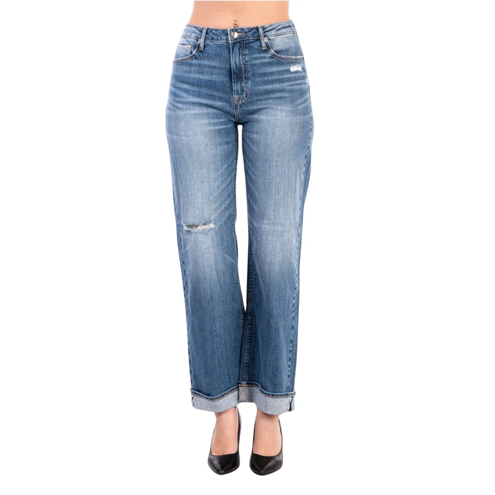 Jeans > Straight Jeans - - MET - Modalova