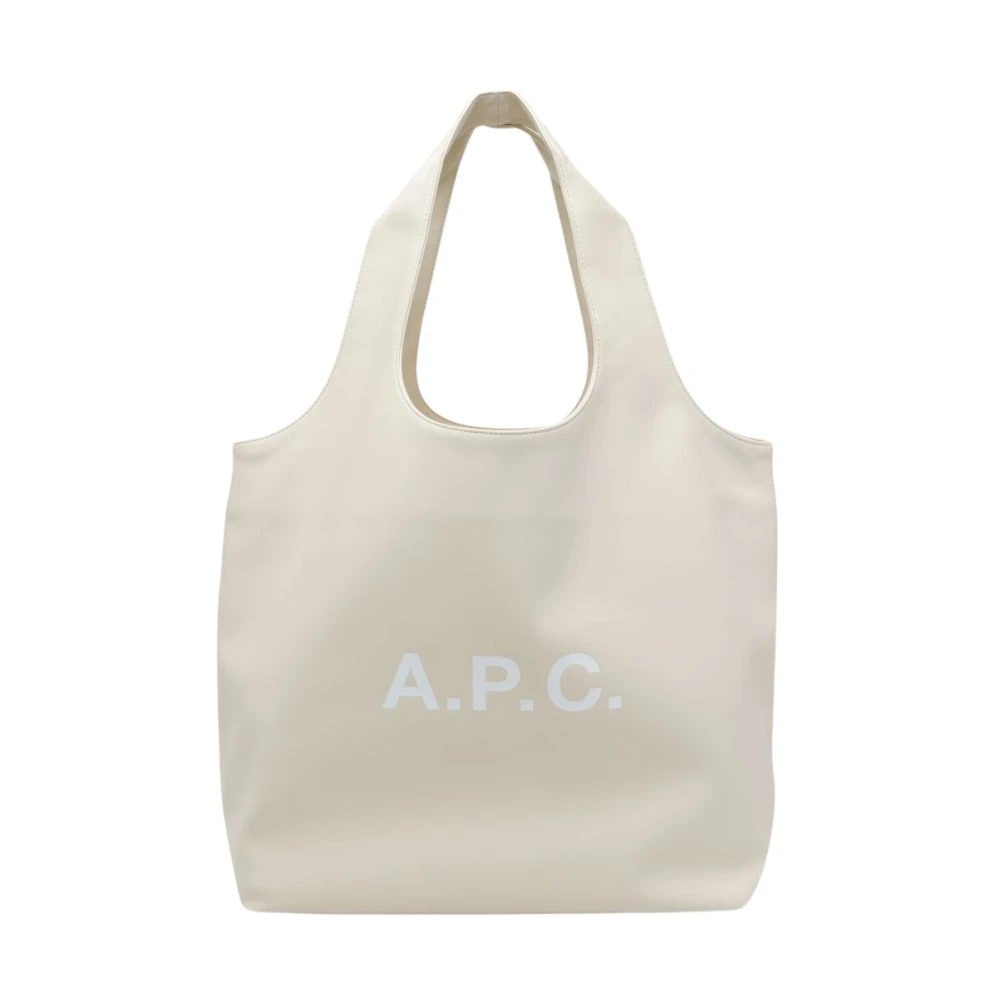 A.p.c. Women's Beige Shopping Bags, One Size, Ninon Tote