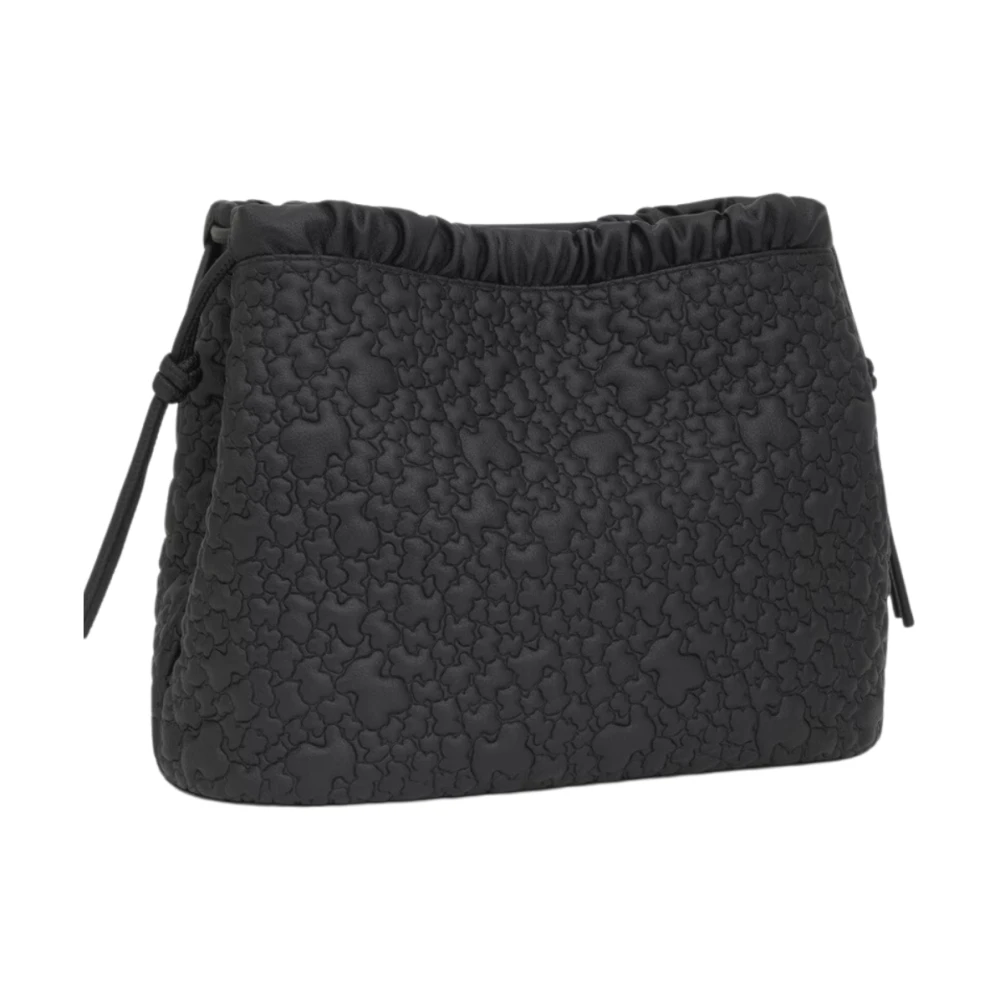 Tous Puffy Bear Zwarte Schoudertas Black Dames