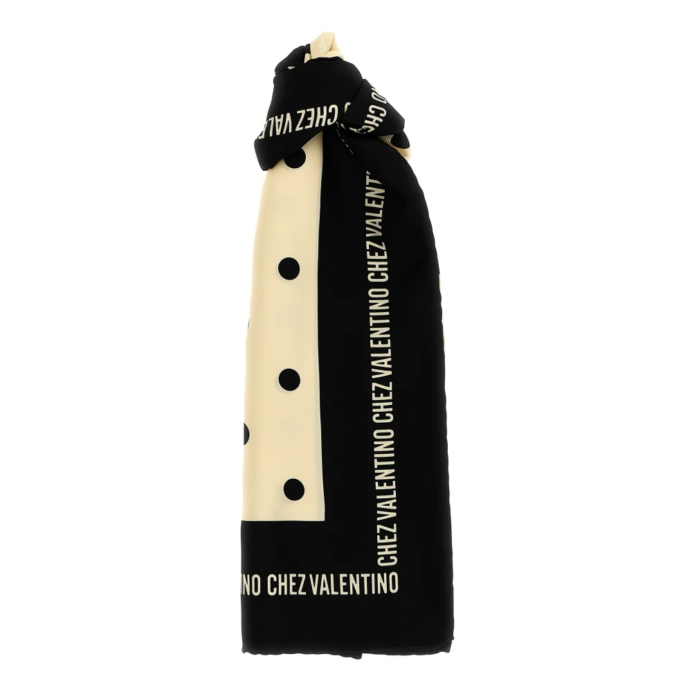 Valentino Garavani Women's Chez Polka Dot Silk Scarf