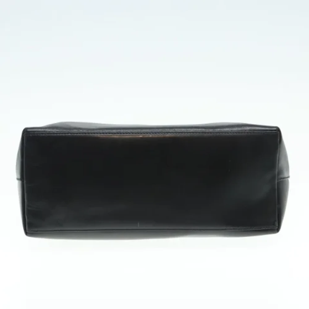 Gucci Vintage Pre-owned Leather shoulder-bags Black Dames