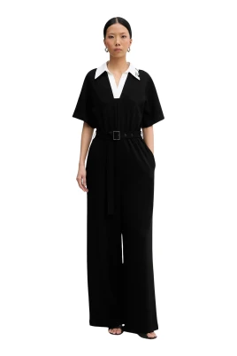 Signature Collar Jumpsuit