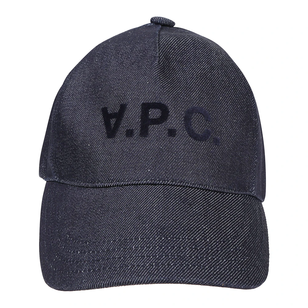 A.p.c. Indigo Eden VPC Baseball Hat Blue Heren