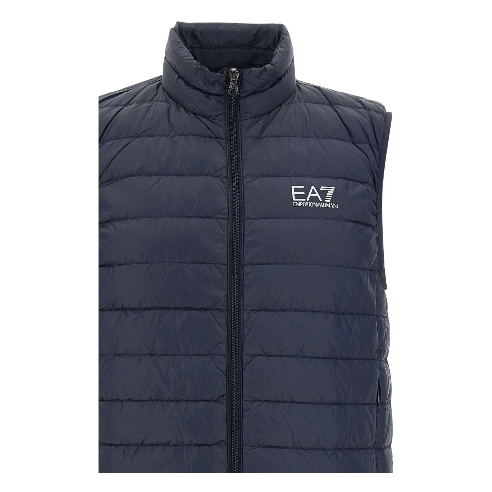 Emporio Armani EA7 Stijlvolle Jassen Collectie Blue Heren