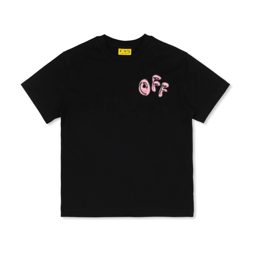 Off White T-shirt med tryckt logotyp Black, Unisex