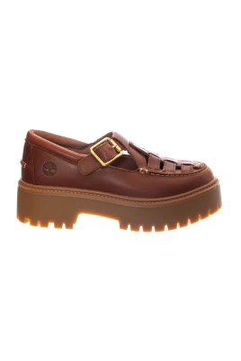 Stone Street Platform Buckle Shoe