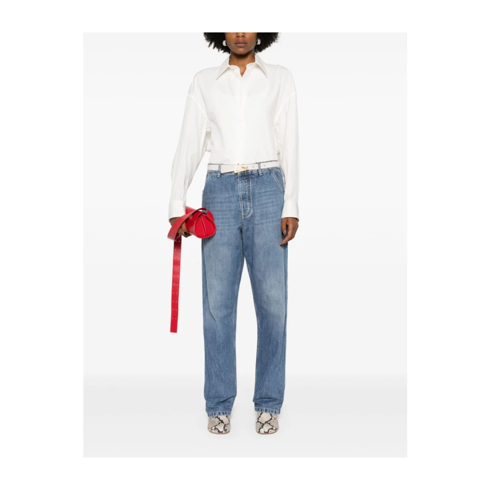 Bottega Veneta Mid Blue Jeans voor Mannen Blue Dames