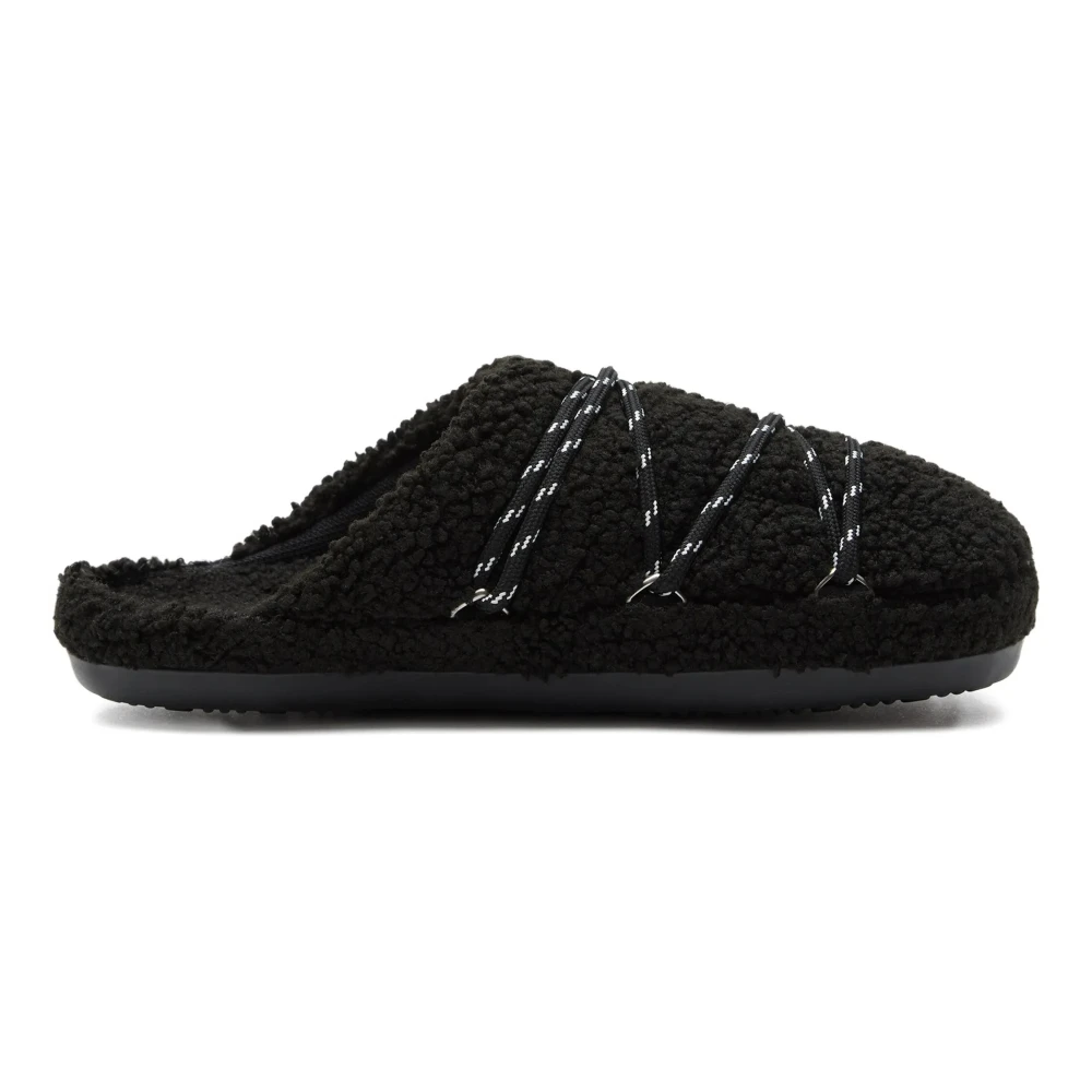 Moon Boot Unisex Noir Pantofole Teddy - Immagine 3