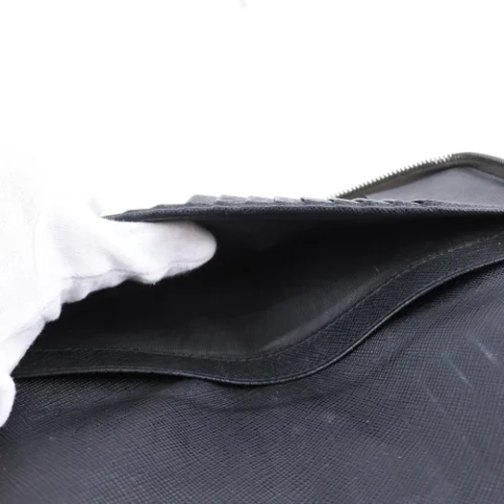 Prada Vintage Pre-owned Leather wallets Brown Dames