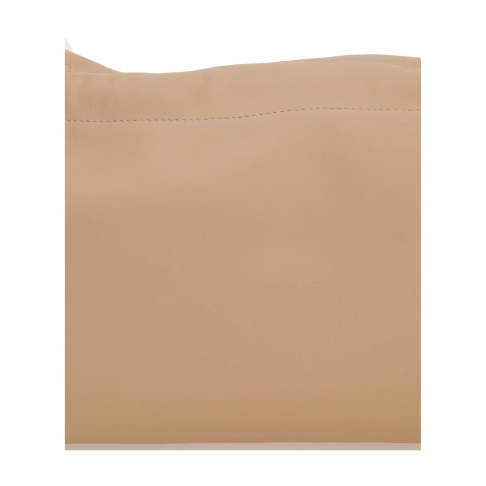 Fendi Lichtroze Leren Handtas met Gouden Hardware Beige Dames