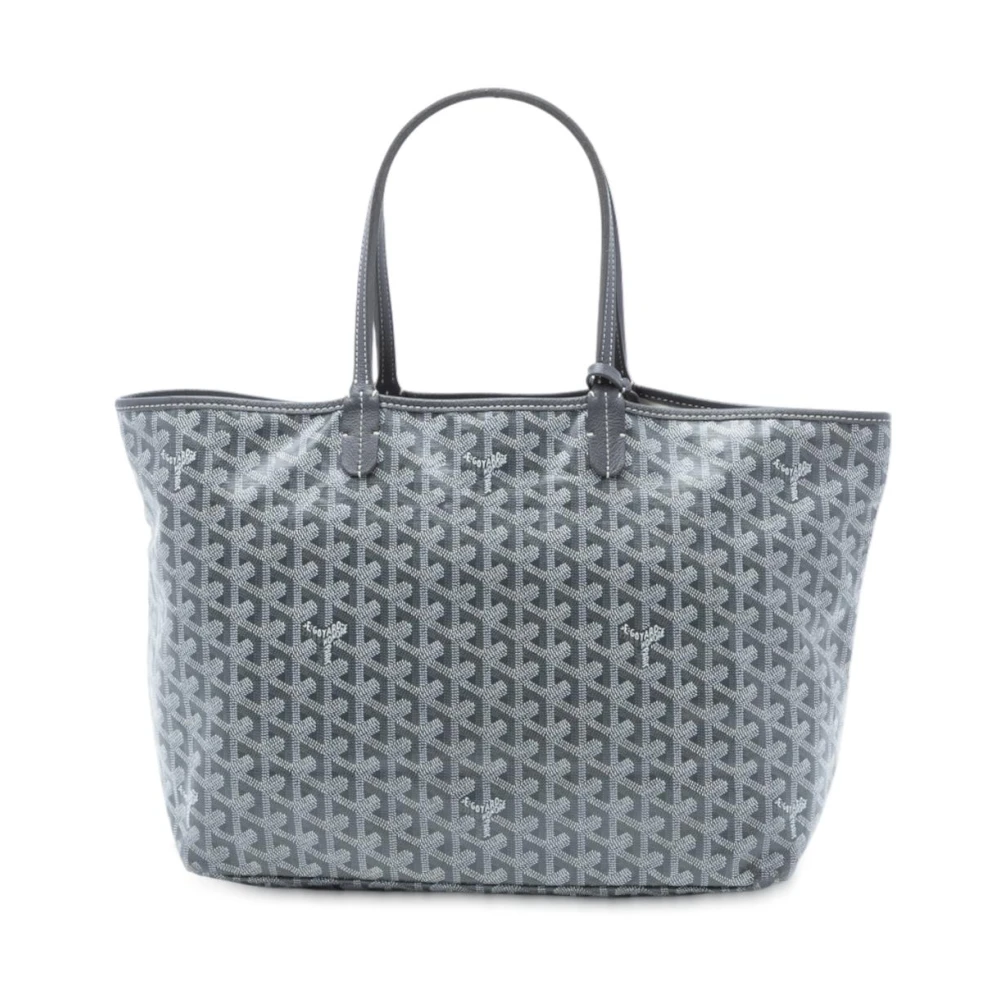 Goyard Vintage Women's Gray Pre-Owned Printed Tote Bag