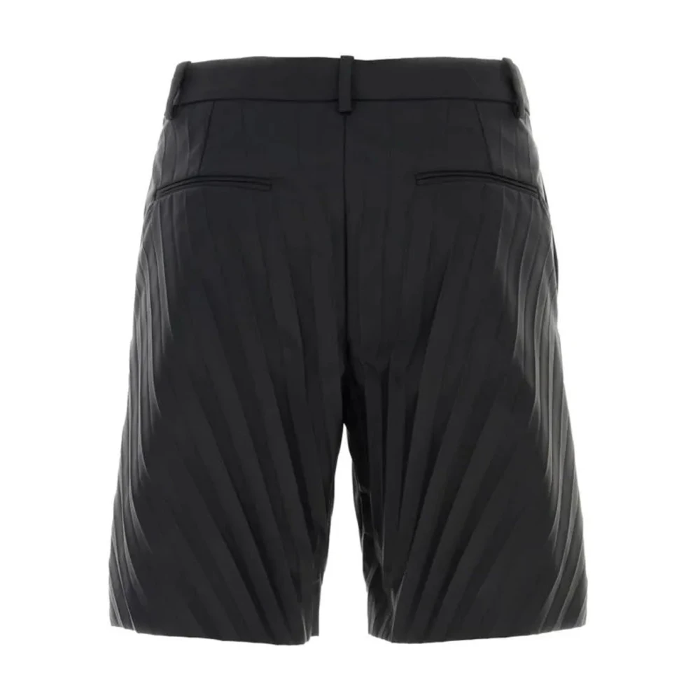 Valentino Zwarte Nylon Shorts Ss22 Black Heren