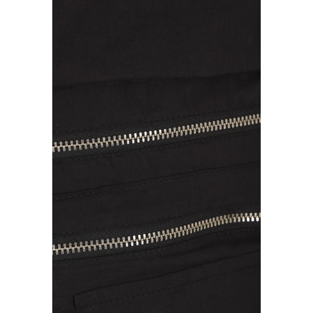 Magliano Zwarte Katoenen Ritsjas Cargo Black Heren