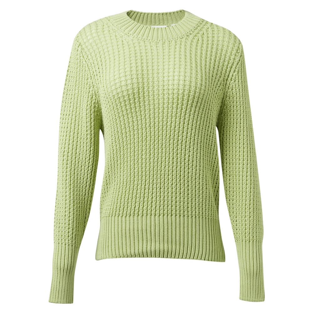 comma Relaxed Fit Gebreide Trui Green Dames