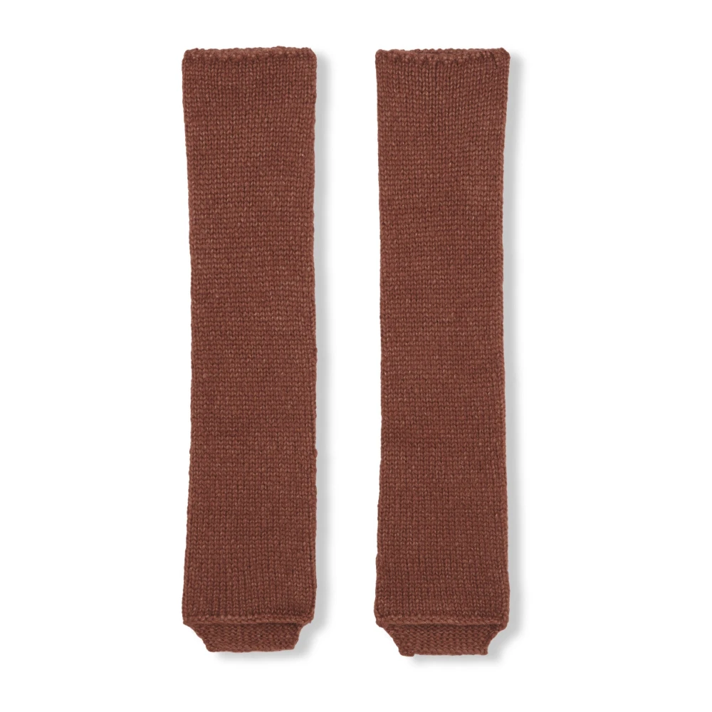 Cortana Circ baby alpaca en zijden kachels Brown Dames