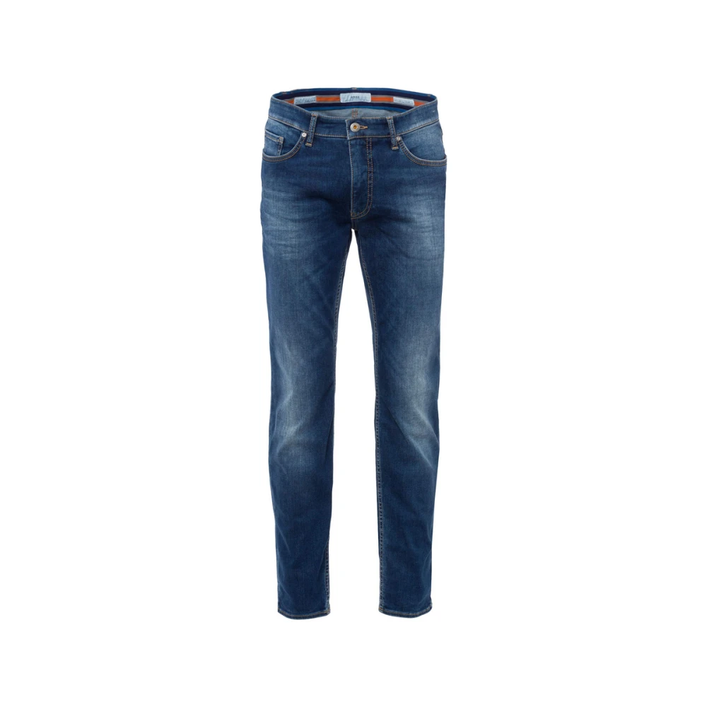 BRAX Straight Leg Jeans Style Chris Blue Heren