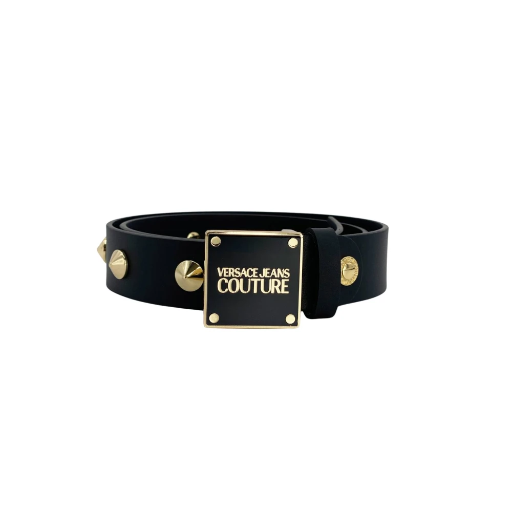 Versace Jeans Couture Women's Black Belts, 85 Cm, Belts
