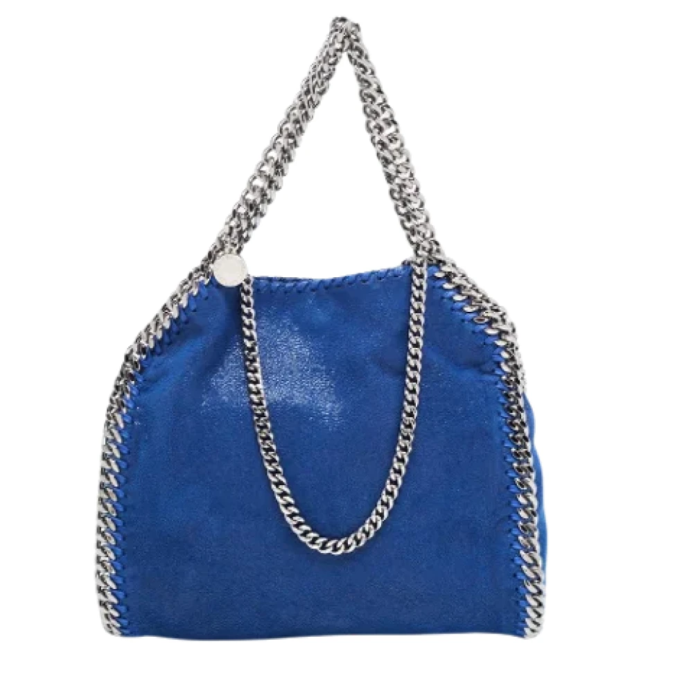 Stella McCartney Pre-owned Leather totes Blue Dames