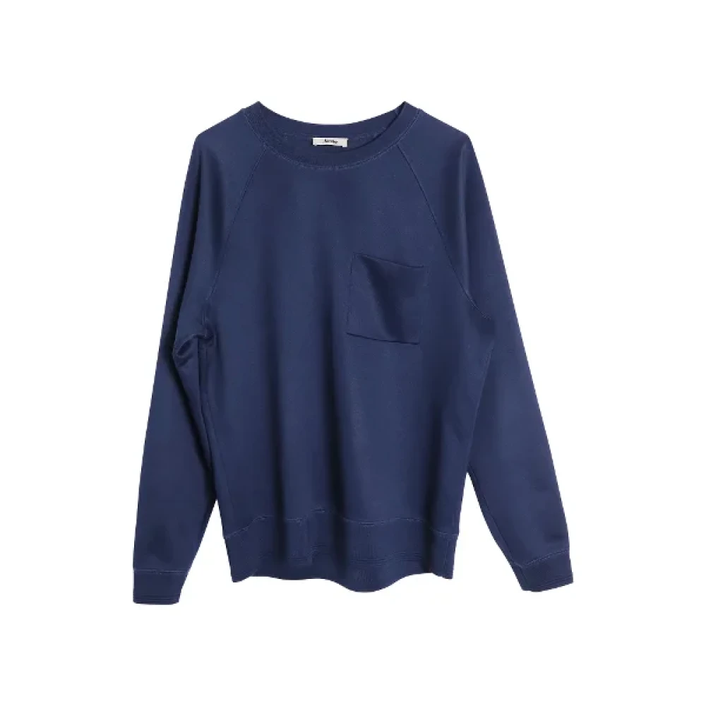 Acne Studios Pre-owned Polyester tops Blue Dames