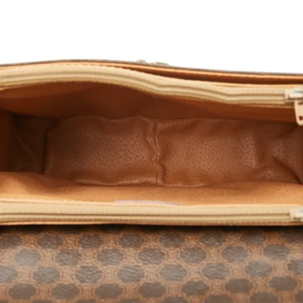 Celine Vintage Pre-owned Leather celine-bags Brown Dames
