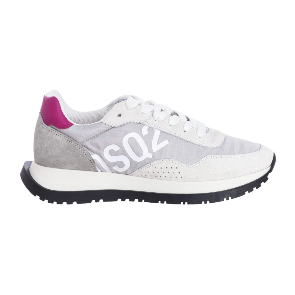 Dsquared2 Sportieve Mid-Top Sneakers Dames Schoenen Veelkleurig Multicolor