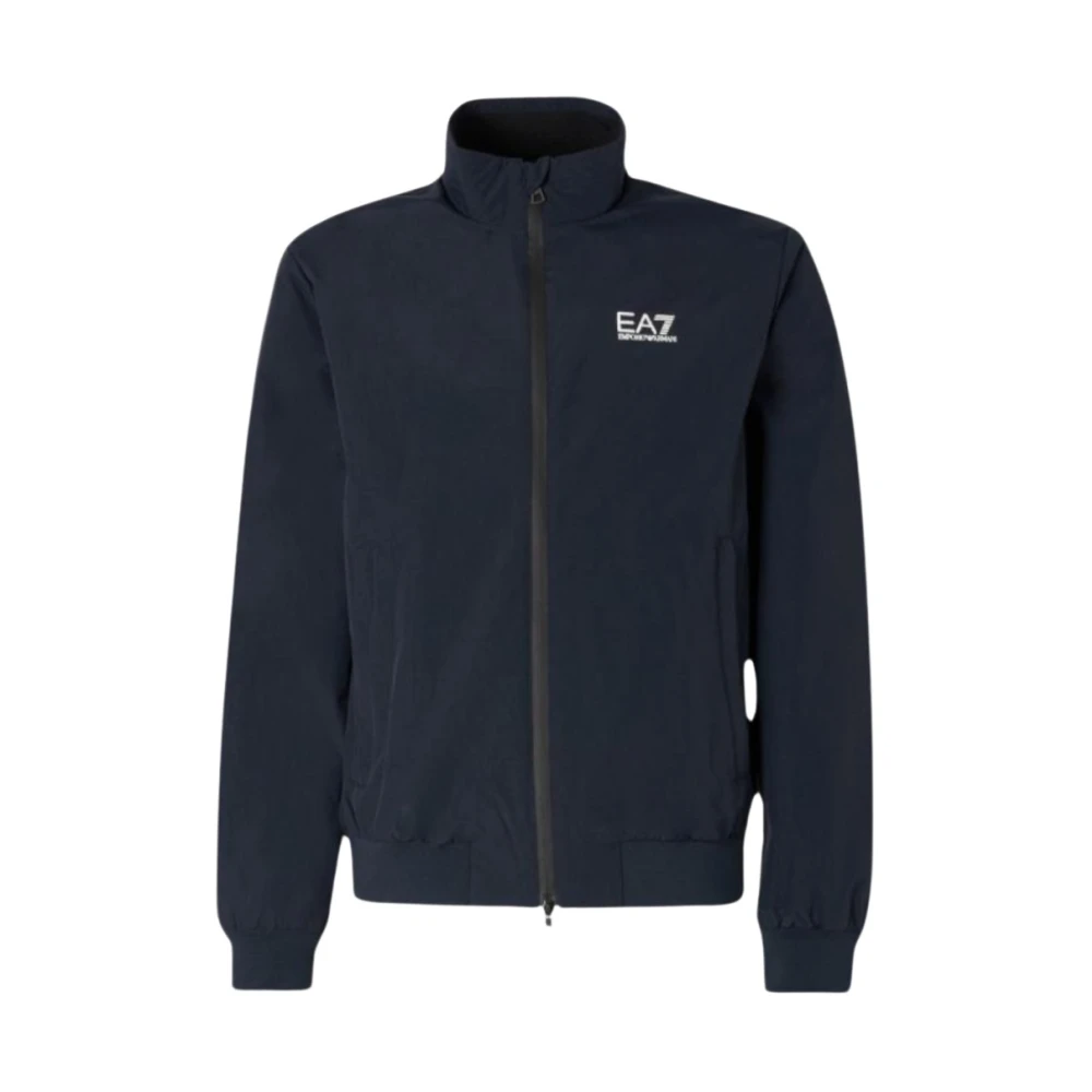 Emporio Armani Ea7 Uomo Blu Bomber Jacket