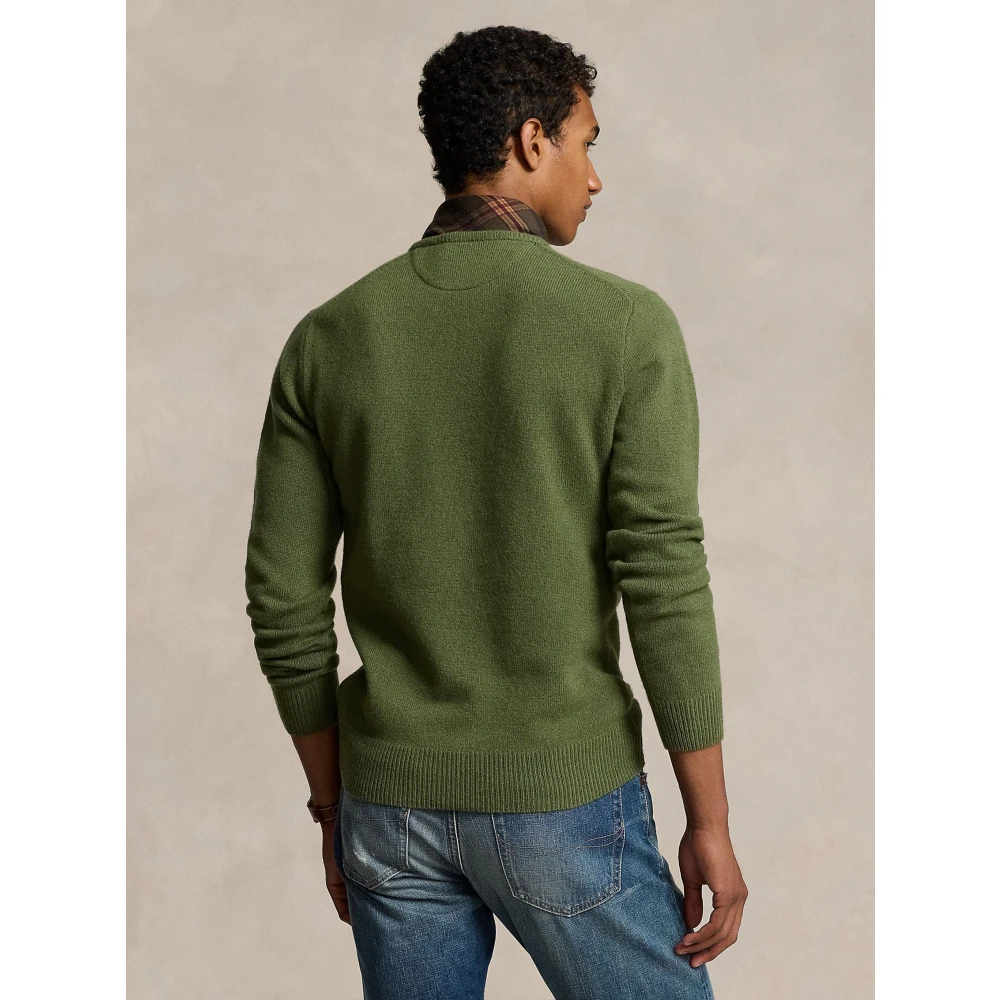 Polo Ralph Lauren Klassieke Olijf Pullover Green Heren