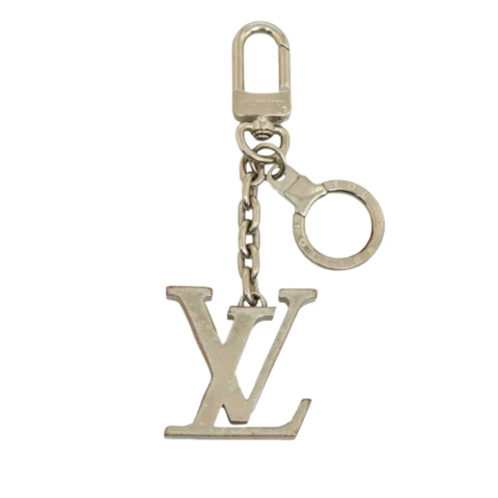 Louis Vuitton Vintage Pre-owned Metal key-holders Gray Heren