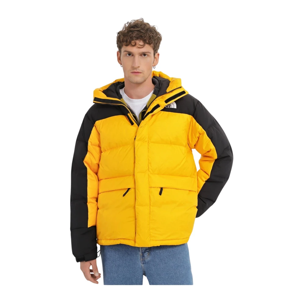 The North Face Bicolor Hooded Himalayan Jack Yellow Heren