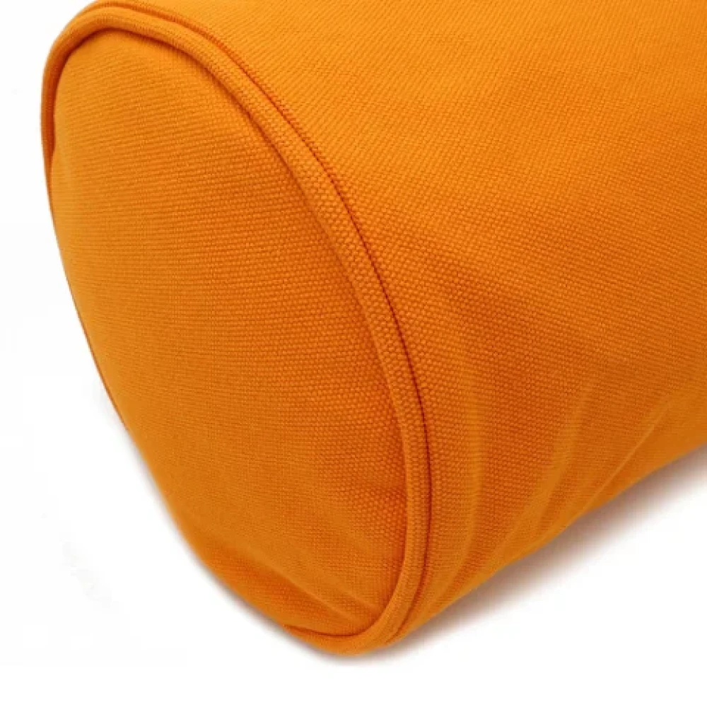 Hermès Vintage Pre-owned Canvas shoulder-bags Orange Dames