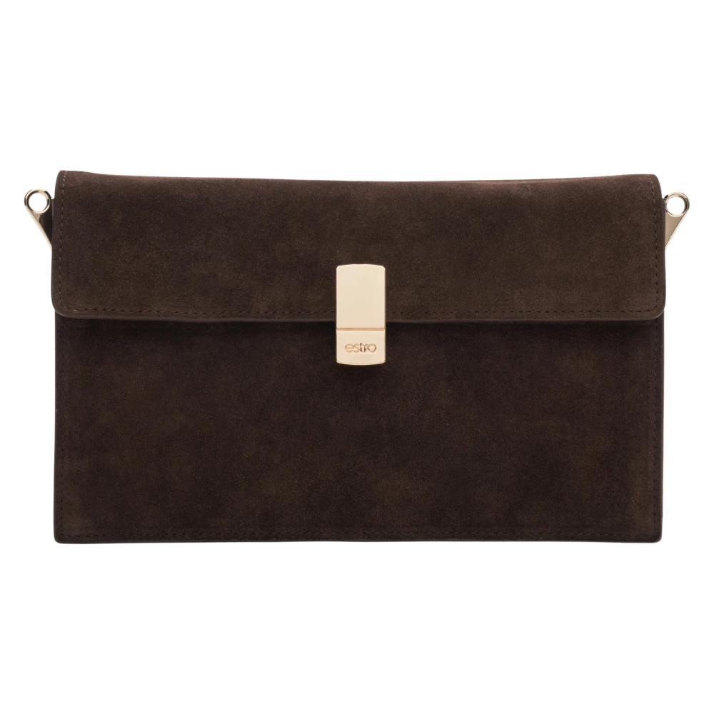 Estro Women's Brown Shoulder Bags, One Size, Small Crossbody Bag
