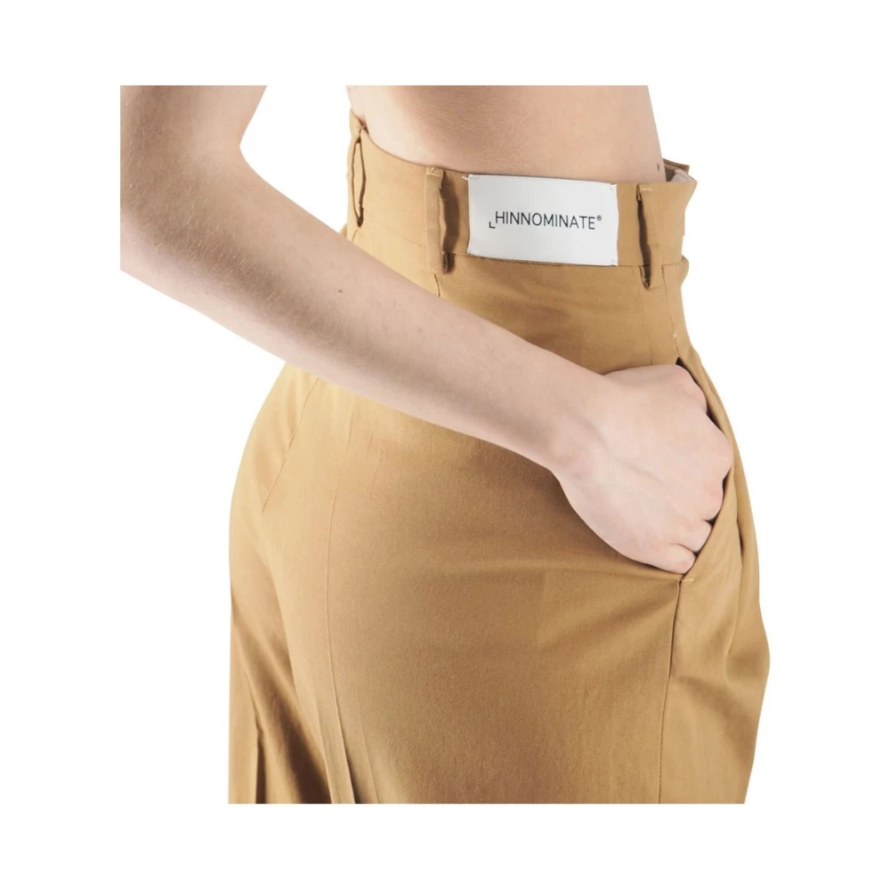 Hinnominate Trousers Beige Dames