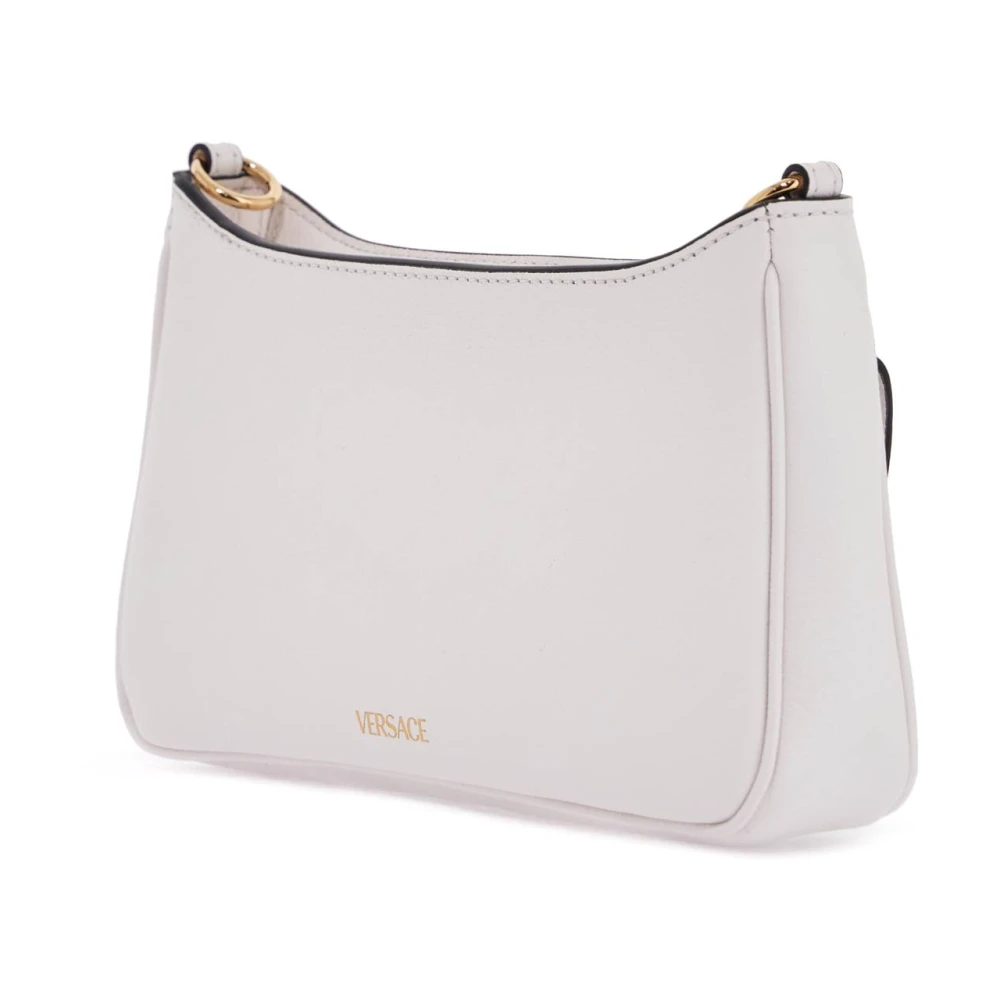 Versace Gouden Medusa Mini Handtas White Dames
