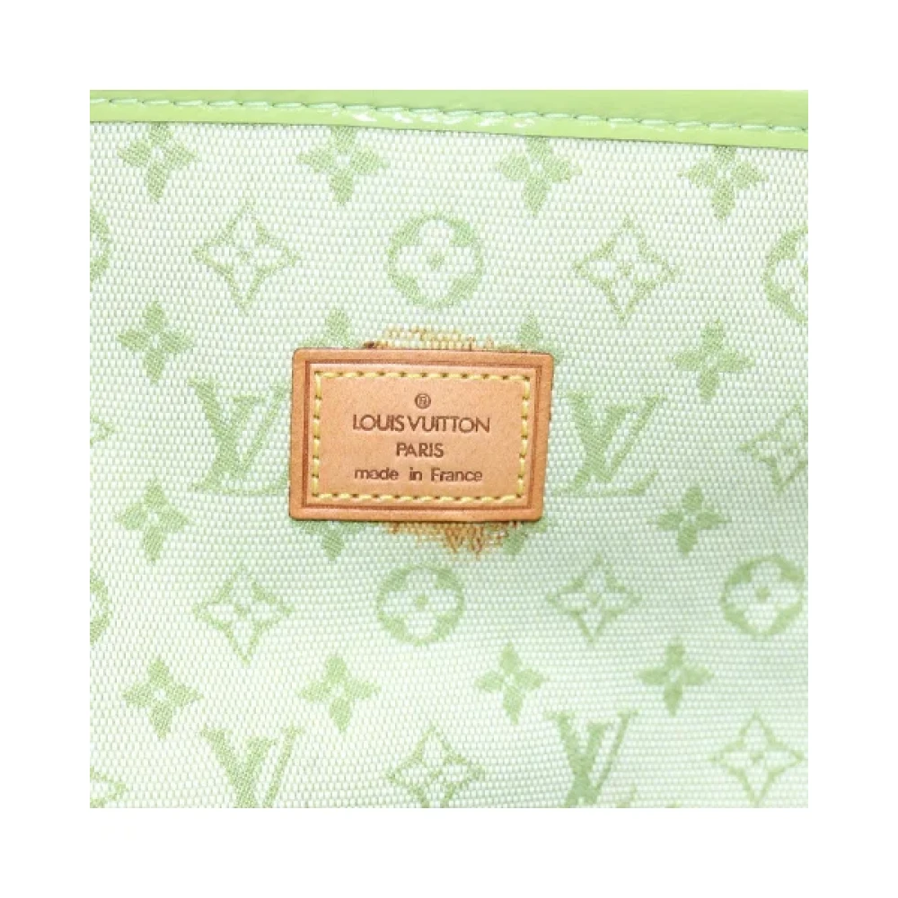 Louis Vuitton Vintage Pre-owned Canvas handbags Green Dames