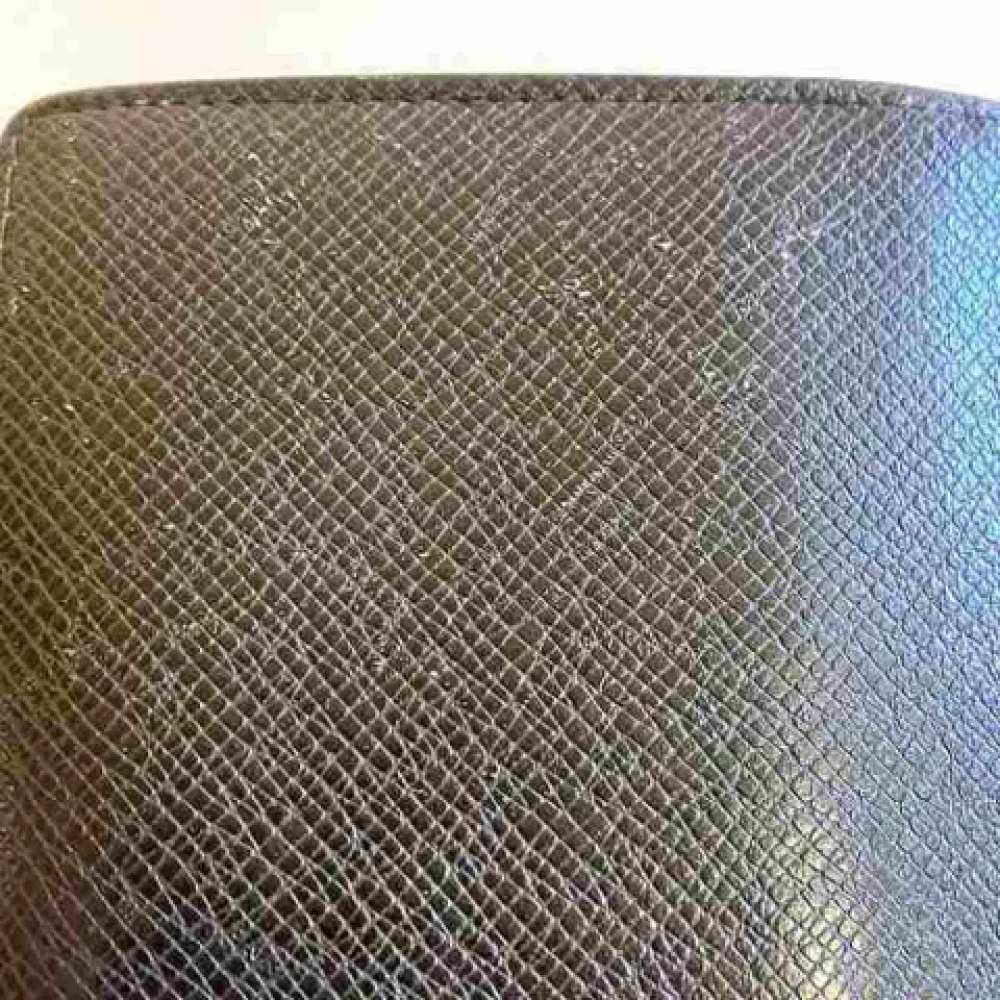 Louis Vuitton Vintage Pre-owned Leather wallets Black Heren