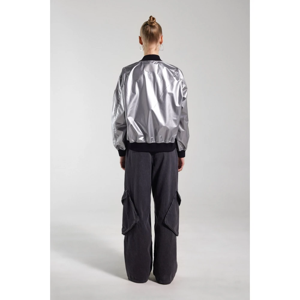 Stutterheim Reflecterende Bomberjack Gray Dames