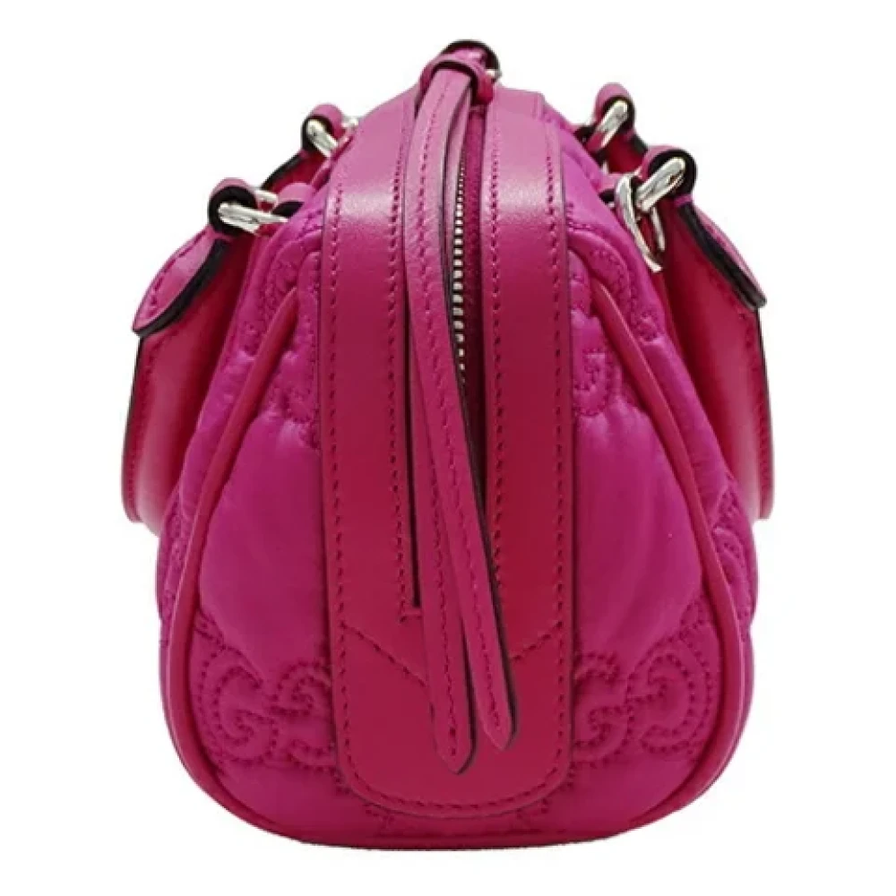 Gucci Vintage Pre-owned Leather shoulder-bags Pink Dames